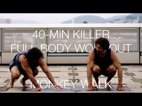 40-Min KILLER Bodyweight Workout [Follow Along + Warm-up]