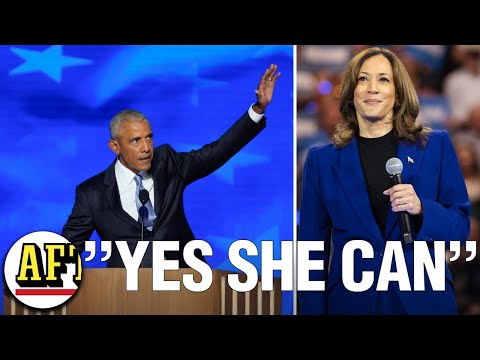 Barack Obamas hyllning till Kamala Harris