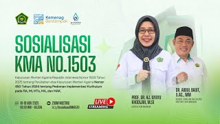 Download lagu Sosialisasi KMA No.1503  tentang Pedoman Implementasi Kurikulum pada RA, MI, MTs, MA, dan MAK mp3