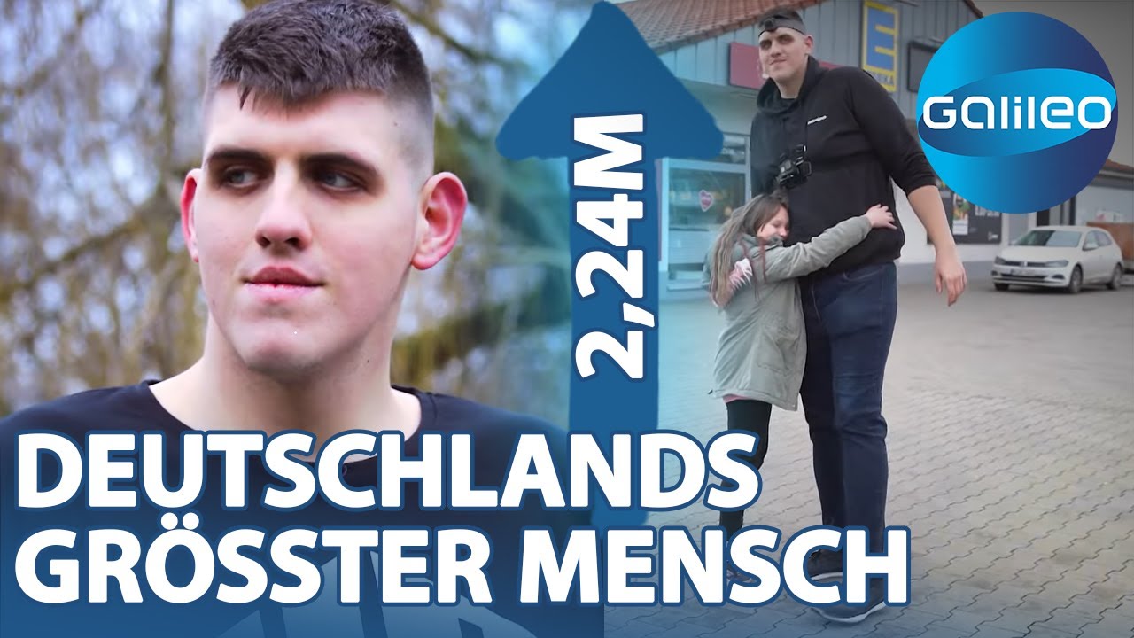 Der Alltag als größter Mensch Deutschlands