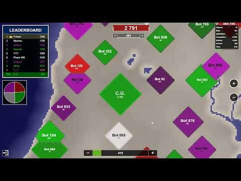 Winning Strategy America Map! Territory Games io - Territorial IO