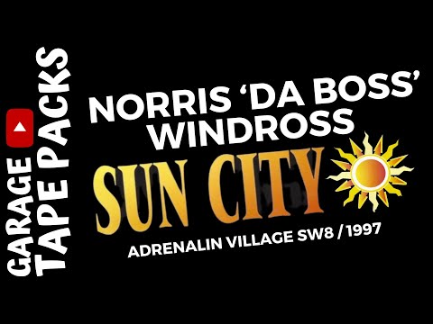 Norris 'Da Boss' Windross | Sun City | Adrenalin Village SW8 | 1997 | Garage Tape Packs