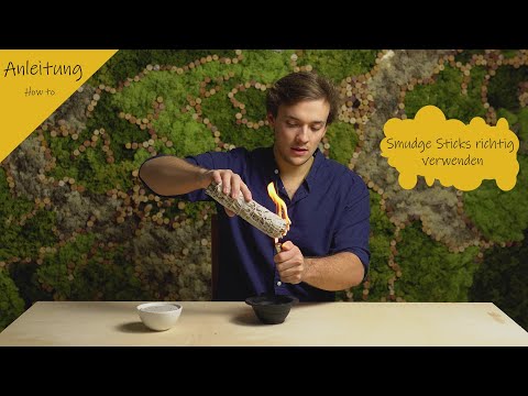 Smudge-Sticks korrekt anwenden: Tipps & Tricks in diesem Video.