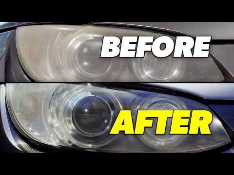 Chemical Guys Headlight Restoration Kit vs. 2008 BMW 328i!