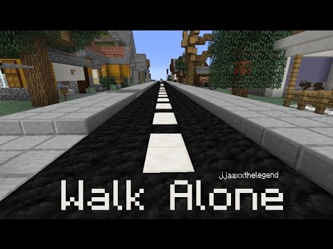 Jax and Wild - Minecraft "Walk alone" (Greenday Boulevard of Broken Dreams Parody) Music Video