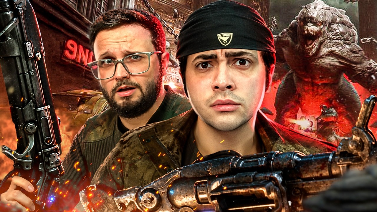 COMO TUDO COMEÇOU! - GEARS OF WAR: E-DAY COM O CAP