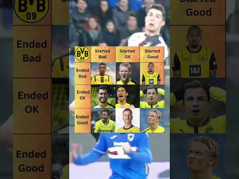 Borussia Dortmund best players ever 🔥 #bvb #football #reus #bundesliga #soccer #haaland