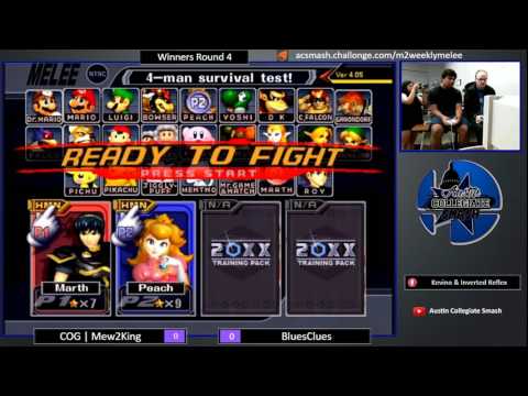 CC29 (Melee Singles)- COG | M2k (Marth) vs BluesClues (Peach) [WR4]