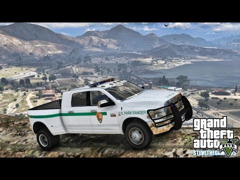 GTA 5 MODS LSPDFR 0.4.3 - EP 6 - PARK RANGER RAM PATROL!!! (GTA 5 REAL LIFE PC MOD)