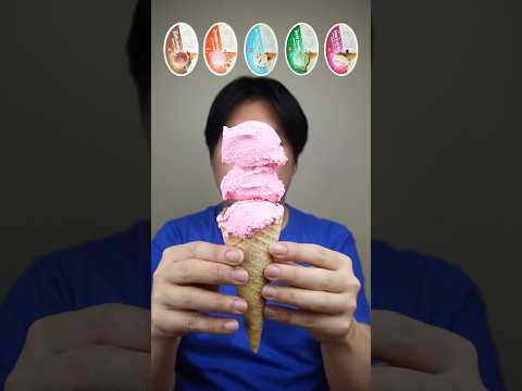 EATING LOCAL ICE CREAM WITH CONE #asmr #mukbang