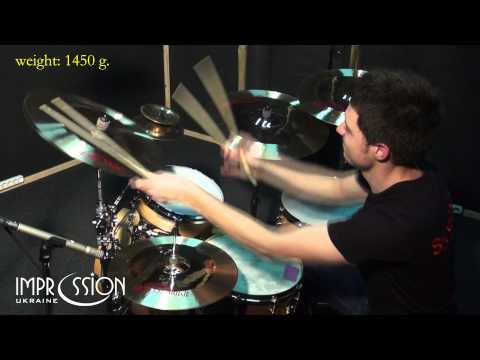 Impression Illuminati Medium Thin Crash 18"  weight: 1450 g.