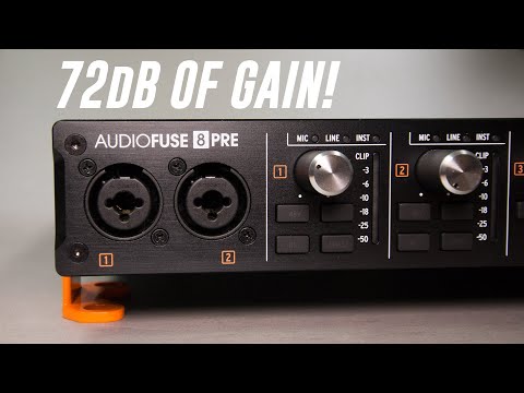 Обзор аудиоинтерфейса Arturia Audiofuse 8 Pre