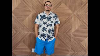 COOFANDY Men’s Summer Outfit Review | Textured Button Down + Linen Shorts