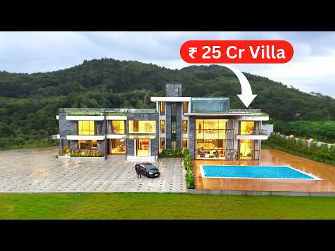 Touring 23,000 Sq.ft Luxury Villa in Lonavala, India