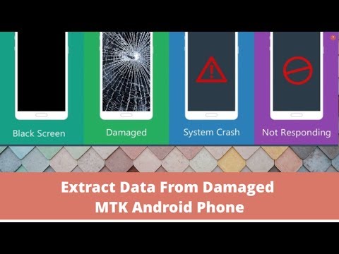 Copy data from damaged MTK Android Phone with USB Cable Video