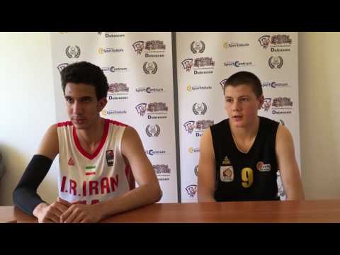 Iran U16 - TS Jahn Munchen (GER) PRESS CONFERENCE
