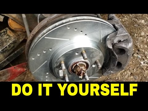 Mitsubishi Endeavor Front Brake Rotors Replacement