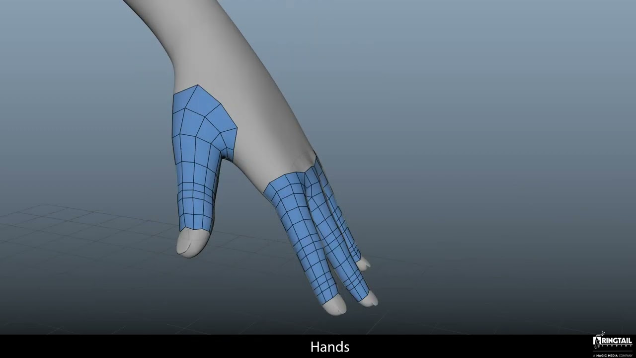 Correct Character Retopology