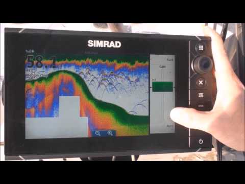 YouTube video about: How to read simrad fish finder?