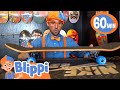 Blippi Learns Skateboard Tricks With Shaun White Fun With Blippi Blippi Educational Songs