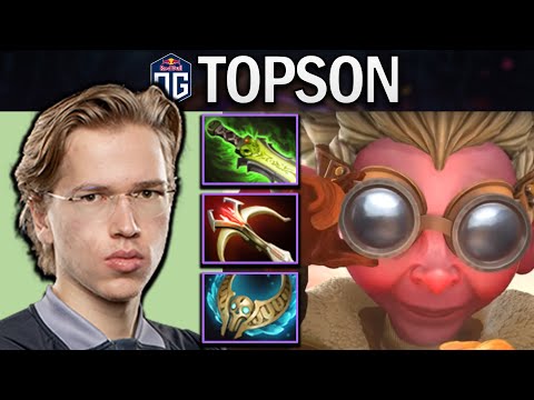 OG.TOPSON SNAPFIRE WITH 24 KILLS & DAEDALUS - DOTA 2 7.31 GAMEPLAY