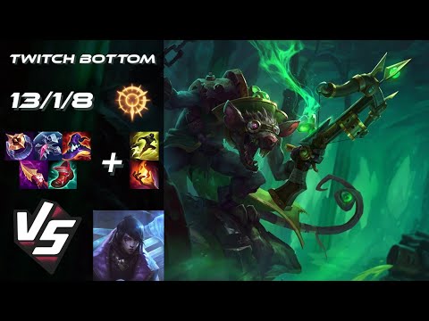 BOTTOM Twitch vs Aphelios - EU Grandmaster Patch 25.19