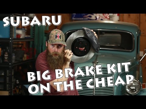 UNBOXING SUBARU BREMBO SWAP ON THE CHEAP! PT-01