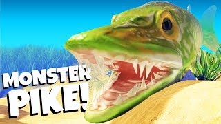 Monster Pike Eats Everything! - Feed and Grow Fish Gameplay - Feed and Grow Update
