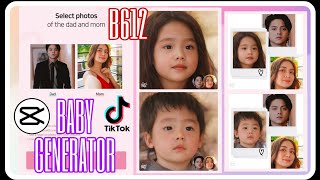 B612 APP "BABY GENERATOR" EFFECTS TIKTOK TREND TUTORIAL | ITSMEREE