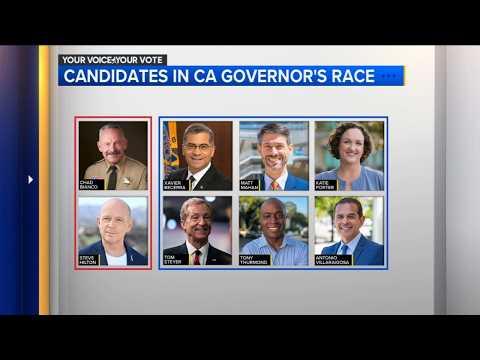 Crowded California governor's race tests limits of state's top ...