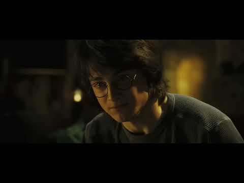 Trailer collage pairing waltz elegance and aggressive Triwizard action sonics