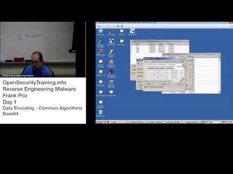 Reverse Engineering Malware Day 1 Part 11: Data Encoding - Common Algorithms - Base64
