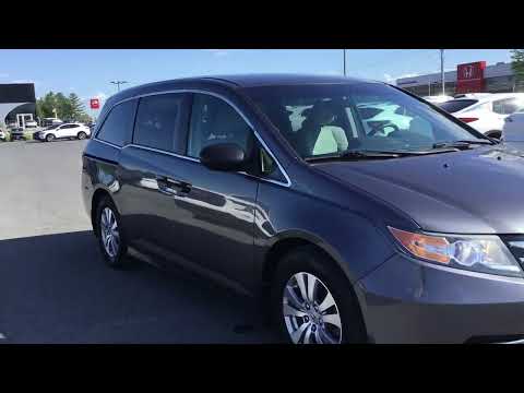 2016 Honda Odyssey SE in Gray for sale at Seaway Chevrolet Buick GMC Ltd in Cornwall, ON