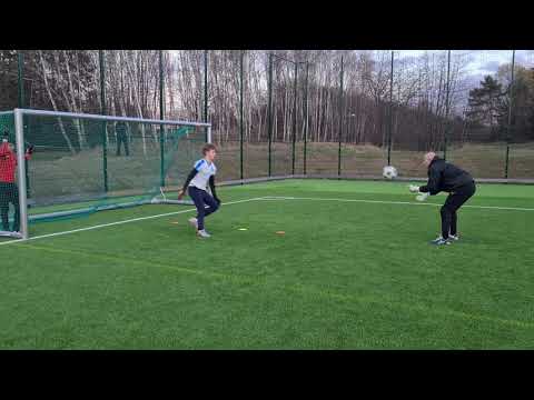 Goalkeeper Training With U14 Keeper's ( Sweden goalkeepers coaching )
