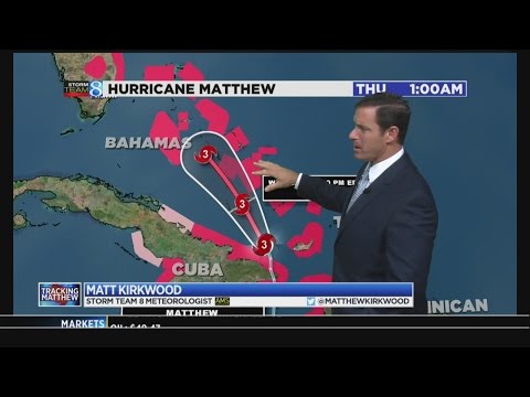 Hurricane Matthew heads toward Bahamas, East Coast