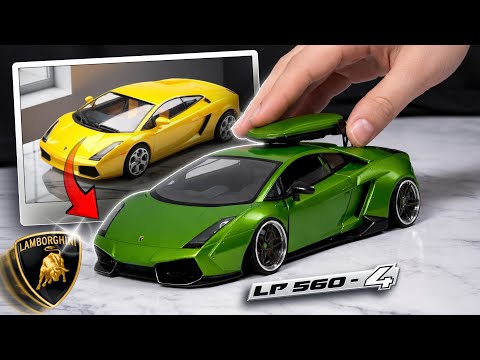 How a Widebody Kit Changes Everything? | Lamborghini Gallardo (Custom Diecast Build! 🚀)