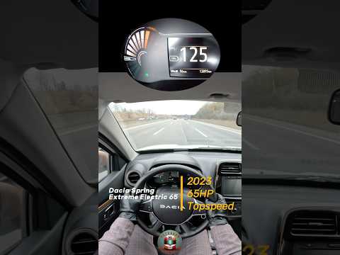 Dacia Spring Extreme Electric | 2023 | 65HP | Topspeed