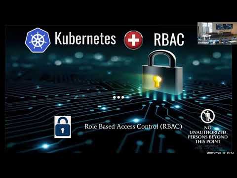 Kubernetes Atlanta meetup - July 2019 - RBAC
