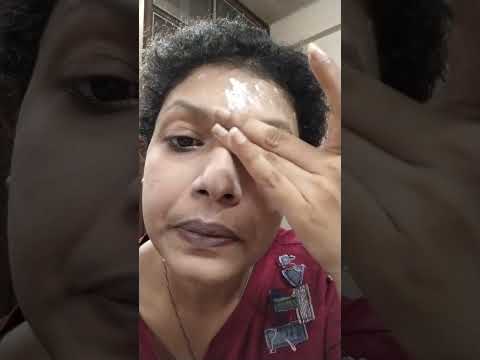 Makeup based on chocolate brown nude shade to go for a conference or light celebration party.