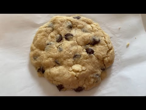 Microwave Chocolate Chip Cookie