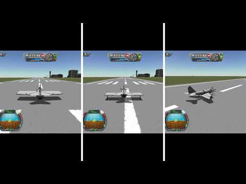 Kerbal Space program - Short prop speed test.