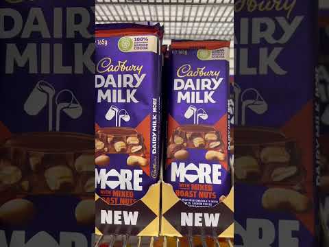 Cadbury Dairy Milk Chocolate with Mixed Roast Nuts #satisfying shorts