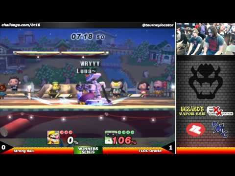 BR16 PM - Strong Bad (Wario) vs TLOC Oracle (ROB) - Winners Semifinals
