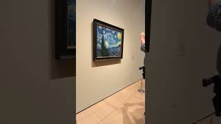 Vincent Van Gogh.Starry Night. MoMA. NYC. #youtubeshorts #vangogh #starrynight #nyc #art #museum