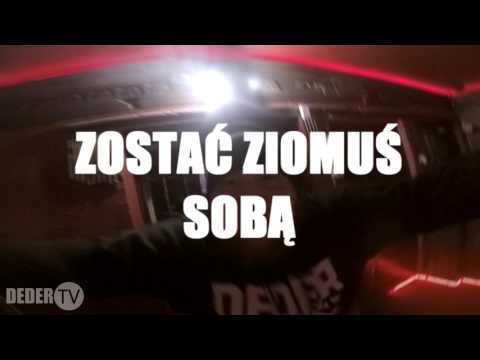 DEDER-Zostać ziomuś sobą (prod.CRACKHOUSE) OFFICIAL ONE SHOT DEDER TV