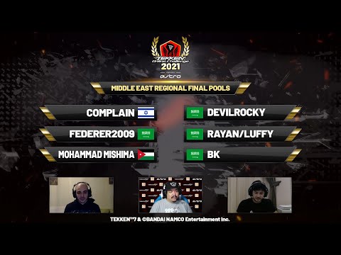 Tekken Online Challenge 2021 Regional Finals Pools Selection Show - Middle East