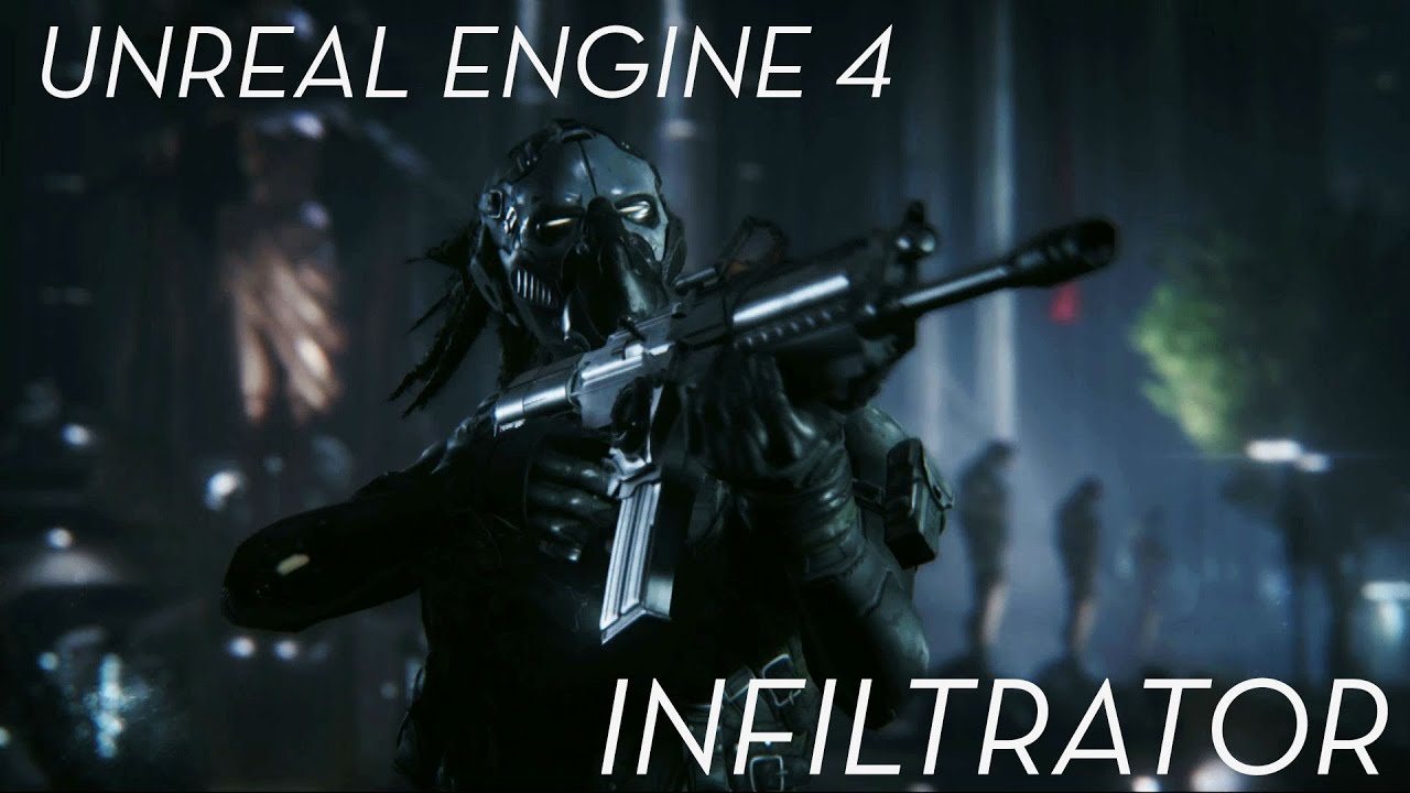 Техническое демо игрового движка Unreal Engine 4 «Infiltrator». Фото.