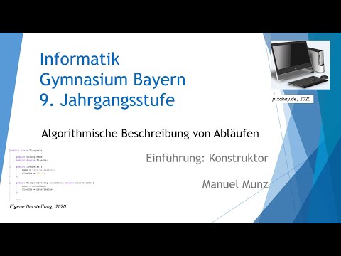 Einführung in den Konstruktor (Java)