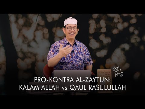 Cangkir Tasawuf Modern eps. 203 - PRO-KONTRA AL-ZAYTUN: KALAM ALLAH vs QAUL RASULULLAH