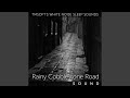 Rainy Small Town Cobblestone Road Traffic
